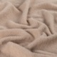 Tissu Polaire Teddy Uni Sable 