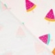 Tissu Jersey de Coton Cotele Neon Pastèque 