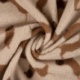 Tissu Teddy Jacquard Imprimé Chien Caramel 