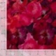 Tissu Serge de Viscose Imprimé Floral Rose 