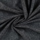 Tissu Aspect Chevrons Brossé Noir