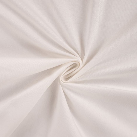 Tissu Twill Uni Ecru 