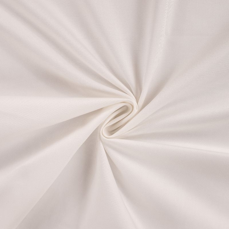Tissu Twill Uni Ecru 