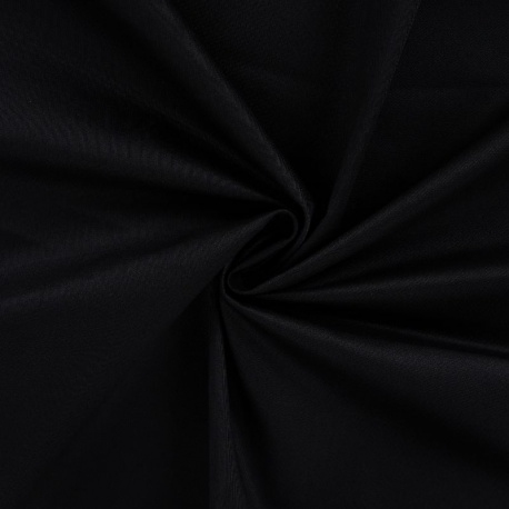 Tissu Twill Uni Noir