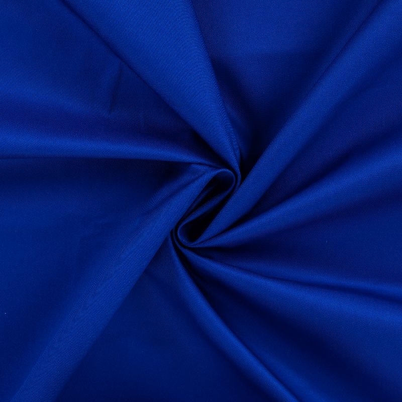 Tissu Twill Uni Bleu Roi 