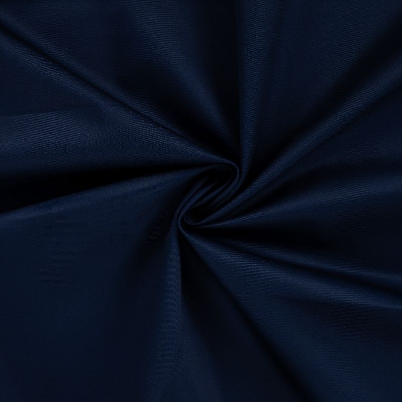 Tissu Twill Uni Bleu Marine