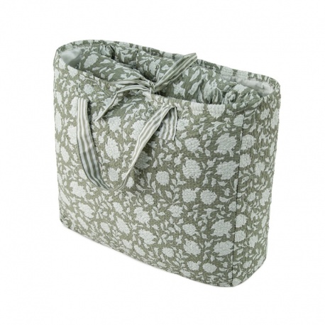 Collection Couvre-Lit Fiona Matelassé Imprimé Vert 