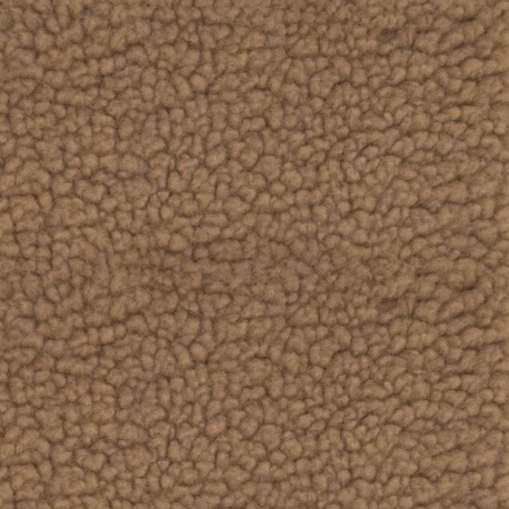 Tissu Suédine Envers Mouton Beige