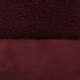 Tissu Suédine Envers Mouton Bordeaux 