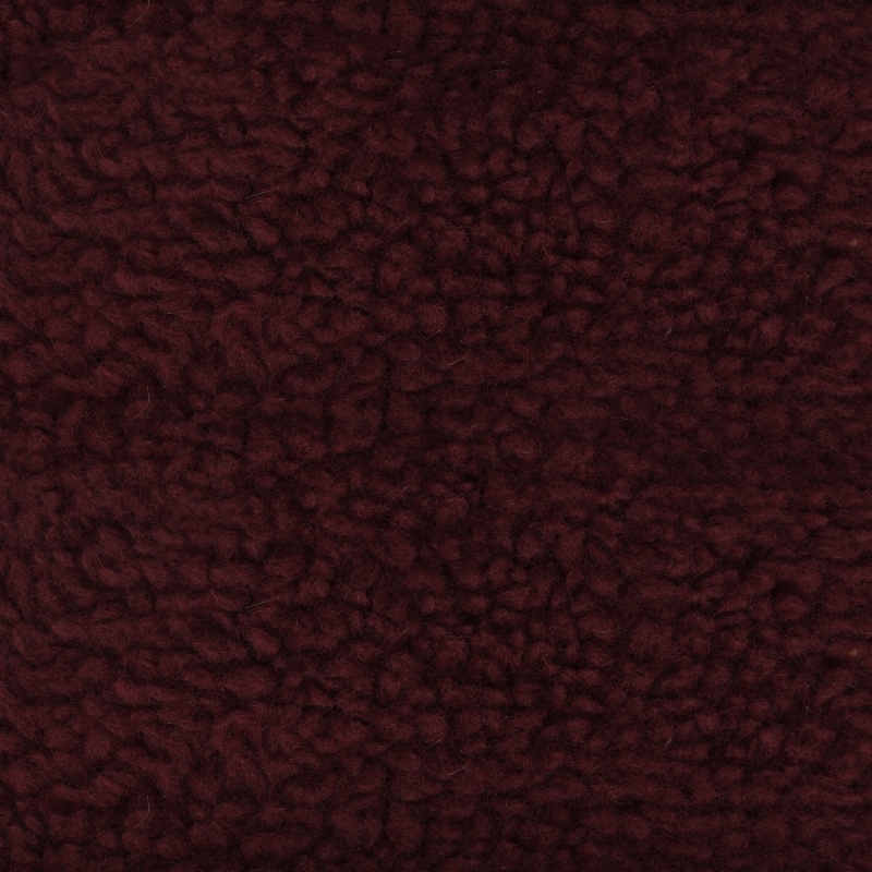 Tissu Suédine Envers Mouton Bordeaux 