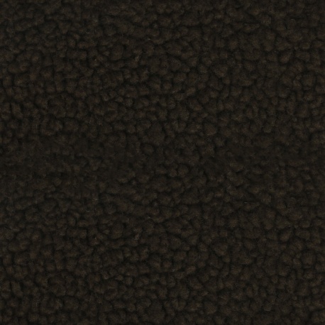 Tissu Suédine Envers Mouton Chocolat 