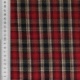Tissu Jacquard Ecossais Rouge et bleu 