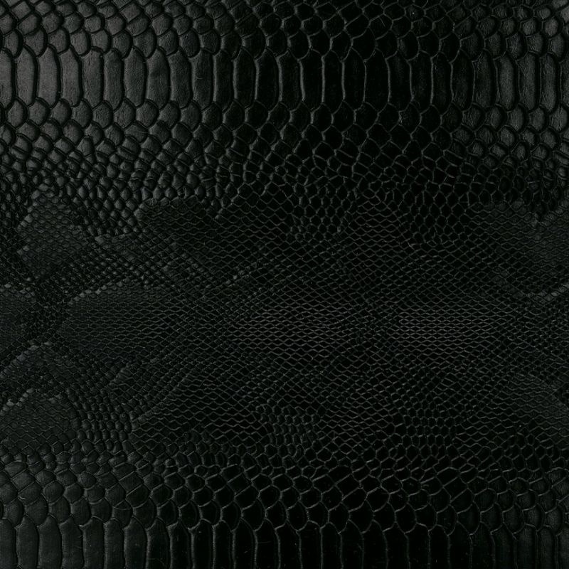 Tissu Simili Texturé Noir 