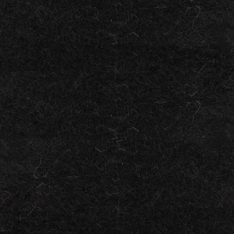 Tissu Nuza Poils Longs Noir