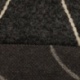 Tissu Nuza Brodé Poils Longs Ardoise 