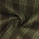 Tissu Jacquard Ecossais Vert marron
