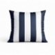 Coussin Outdoor Arcachon Rayé Coloris Navy 