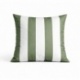 Coussin Outdoor Arcachon Rayé Coloris Olive