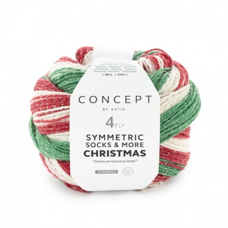 Pelote Katia Christmas Sym Socks 