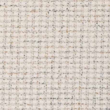 Tissu Coco Aspect Bouclette Naturel