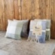 Housse de Coussin Yanis Carreaux Vert