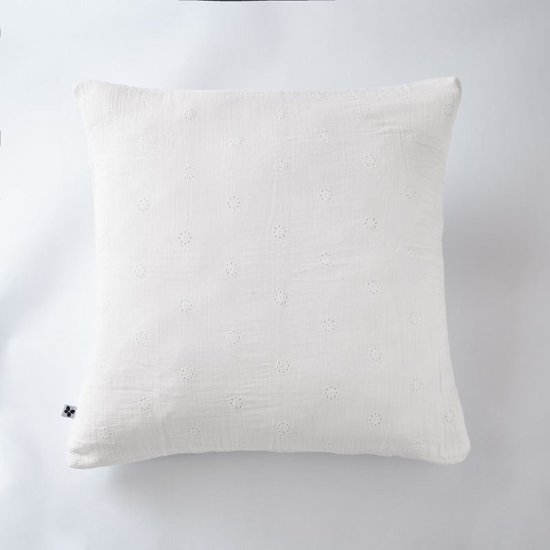 Taie d'Oreiller Gaia Boho Gaze de Coton Chantilly 
