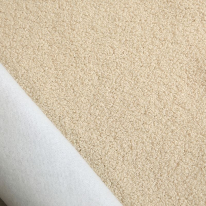 Tissu Cosy Bouclette Occultant Thermique Naturel 