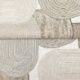 Tissu Jacquard Géométrique Grimaldi Coloris Lin 