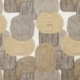 Tissu Jacquard Géométrique Grimaldi Ocre