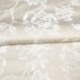 Tissu Jacquard Floral Floro Coloris Lin