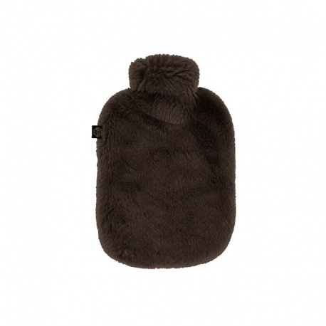 Bouillotte Chamonix Fausse Fourrure Brun - HAOMY