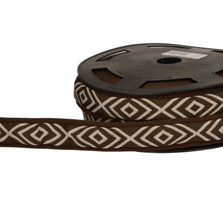 Sangle geometrique matelassee