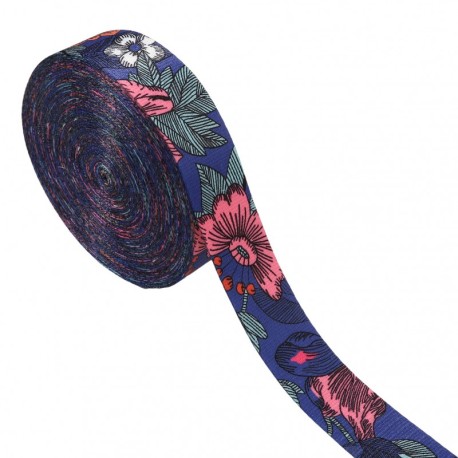 Sangle imprimee fleurs