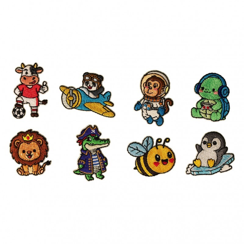 Z ecusson petits animaux mignons
