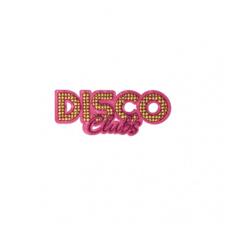 A ecusson disco club & coeur