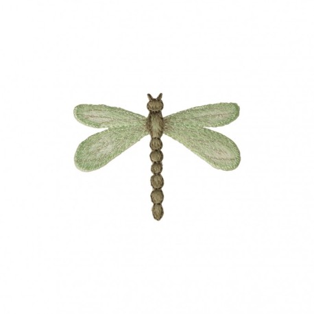 B ecusson libellule et papillon