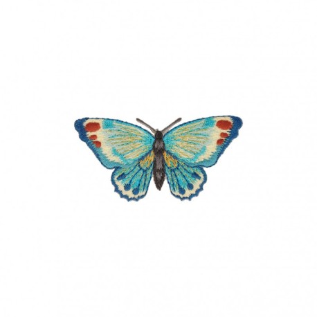 B ecusson libellule et papillon