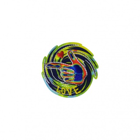 A ecusson flashy