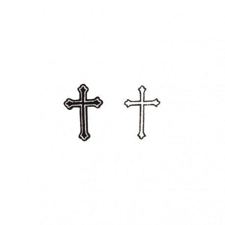 A ecusson croix
