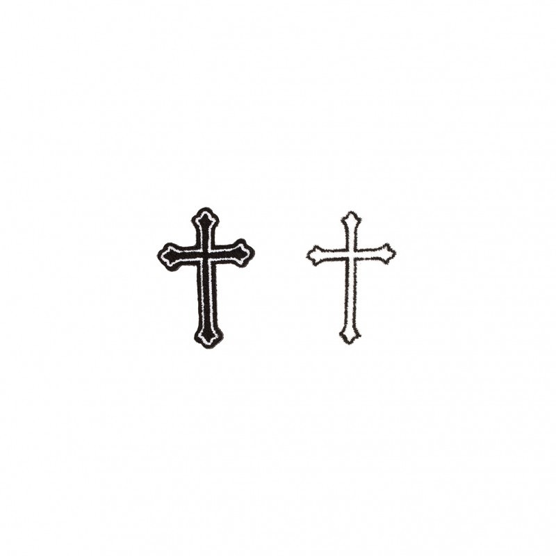 A ecusson croix