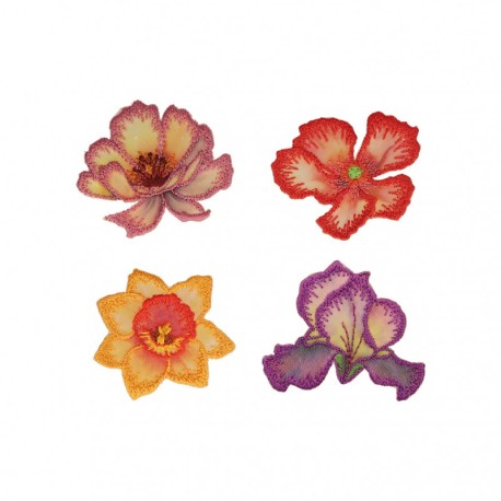 B ecusson fleurs
