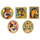 B ecusson animaux colores