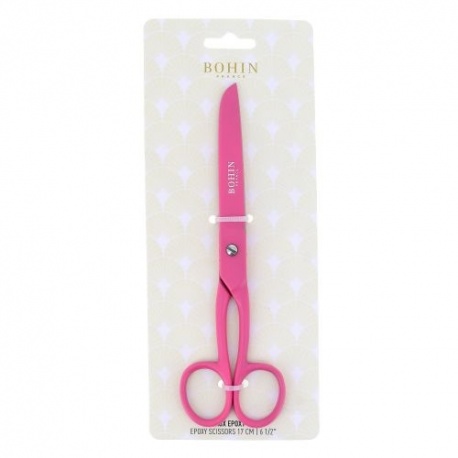Ciseaux Lingere Epoxy 17cm Fuchsia BOHIN