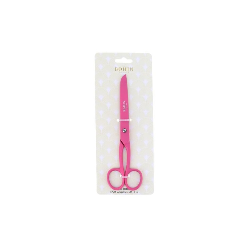 Ciseaux Lingere Epoxy 17cm Fuchsia BOHIN