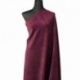 Tissu Twill Chenille Bordeaux 