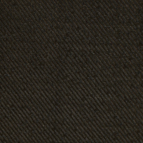Tissu Twill Chenille Marron 