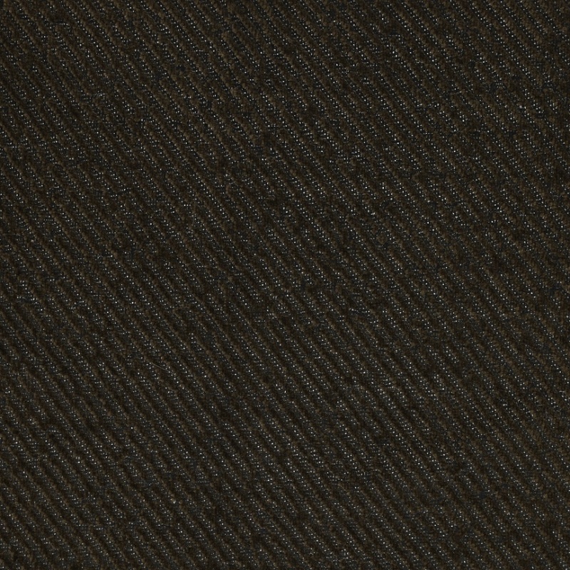 Tissu Twill Chenille Marron 
