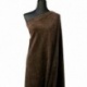 Tissu Twill Chenille Marron 
