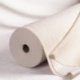 Tissu Rome Fine Bouclette Blanc