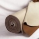 Tissu Lyon Effet Peau de Pêche Beige 
